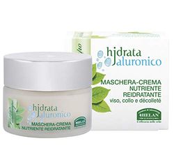 Helan Elisir Antitempo - Nourishing Rehydrating Face Mask for Skincare with Vitamins C & E, Hyaluronic acid, Honey & Shea Butter - Face Moisturiser Creamy Mask against Dryness - Made in Italy, 50 ml