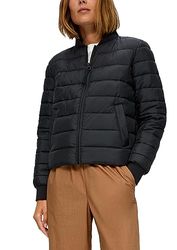 s.Oliver Outdoorjas voor dames, zwart, 36