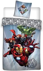 AVG Avengers – sängtäcke för enkelsäng
