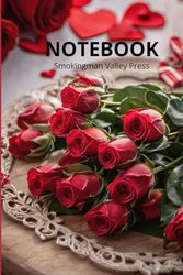 Notebook: Valentines Day Themed Journal, 120 Pages.