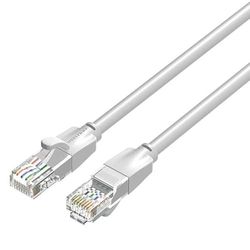 Watio Wave Câble réseau - Tuyau RJ45 UTP CAT6 AWG26 de 5 m de couleur grise, idéal pour des connexions rapides et fiables sur les réseaux