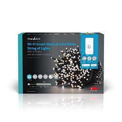Nedis WIFILX02W400 lumière décorative Guirlande lumineuse décorative Blanc 400 lampe(s) LED 3,88 W G