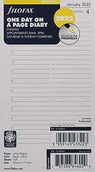 Filofax Persoonlijke dag per pagina Engels afspraken Dagboek - 2022