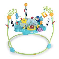 Baby Einstein, Saltador de actividades educativo y juguete de suelo 2 en 1 Ocean Explorers Curiosity Cove, de la colección, 6-12 meses