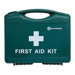 Blackrock Caja Botiquín 10 Personas, Caja de Viaje, Bolsa Rellenable 58 Piezas, Coche, Casa, Trabajo, Camping, Fútbol, Caja Médica, Pequeños Traumatismos, Senderismo, Kit de Emergencia