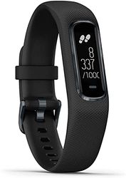 Garmin vívosmart 4 - Bracelet d'activité ultra-fin avec oxymètre de pouls et cardio poignet - Noir - Taille L (Reconditionné)
