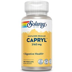 Solaray Ácido Caprílico - 100 Cápsulas