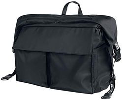 Urban Classics Nylon XXL Traveller Bag Borsone, 59 cm, 22 liters, Nero (Blk)