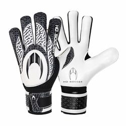 HO Soccer Initial Arena NG Black Shadow Gants de Gardien de But, Unisexe, Noir/Blanc