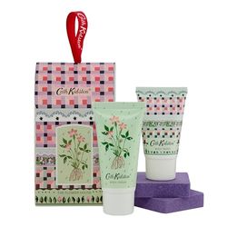 Cath Kidston Body Wash and Cream 2x 30ml, Shower Steamer 2x 40g, Moisturiser, Shea Butter, Travel Size, Vegan and Cruelty Friendly, Beauty Bath and Body Gift For Her