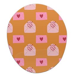Bonamaison, Tapis de Souris Ergonomique avec Repose-Poignet - Impression numérique - pour Le Bureau et la Maison - 20 x 23 cm
