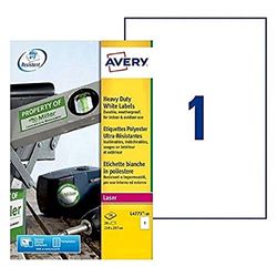 Avery 23530-200 Etiketten für Kopierer 210 x 297 mm 200 Stück Weiß