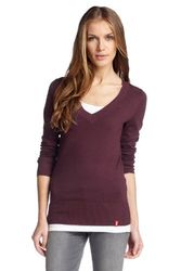 Edc By Esprit - 111Cc1I001 - pullover - dam, Rosa, M