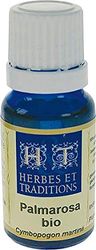 Herbes et Traditions Huile Essentielle Palmarosa Bio 10 ml