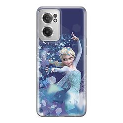ERT GROUP mobiltelefonfodral för Oneplus NORD CE 2 originalt och officiellt licensierat Disney mönster Elsa 011 optimalt anpassad till formen på mobiltelefonen, fodral tillverkad av TPU-plast