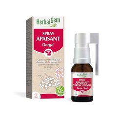 HerbalGem - Spray Gorge Apaisant Bio 15ml