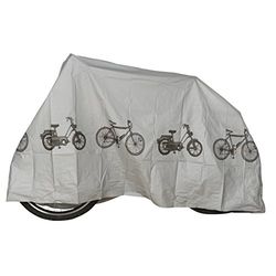Fischer 86402 fietsgarage universele fietsgarage, (B) 2.000 x (H) 1.100 mm, grijs, 200 x 110 cm
