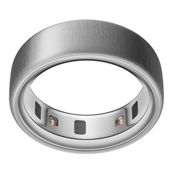 Oura Ring 4 – Brushed Silver – storlek 11 – smart ring | Prova ut storleken med ett storlekskit för Oura Ring 4 | Registrera sömn – puls – kondition – upp till 8 dagars batteritid