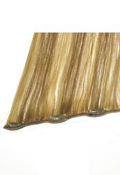 I&K Clip In Human Hair Extensions - Quick Length Piece 18/613-Ash Blonde with Lightest Blonde Mix 18 inch