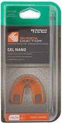 Shock Doctor Gel Nano, Paragengive Bambino, Pearl/Orange, Ragazzo