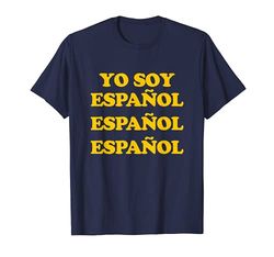 regalo del tifoso di calcio español 2021 Camiseta Hombre Manga Corta Azul Talla S