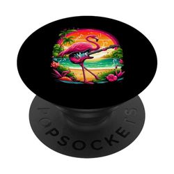 Tropical Surf Rock n Roll, guitarra eléctrica hawaiana PopSockets PopGrip Intercambiable