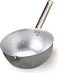 Pentole Agnelli professionell aluminium 3 mm. Sfärisk durkslag, diameter 20 cm.