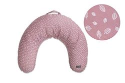 Vinter & Bloom compatible - Nordic Leaf Nursing Pillow - Soft Pink