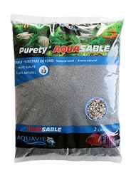 Sable Naturel Aquasable en Sac, 2mm-3mm, 3 L, Noir S2