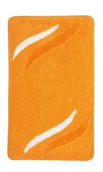 Kleine Wolke Florenz Bath Rug, Acrylic, Yellow, 60 x 100 x 2 cm