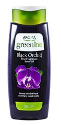 Aroma Greenline Shower Gel Greenline fina dofter svart orkidé 400 ml