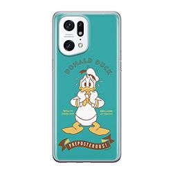ERT GROUP mobiltelefonfodral för Oppo FIND X5 PRO originalt och officiellt licensierat Disney mönster Donald 004 optimalt anpassad till formen på mobiltelefonen, fodral tillverkad av TPU-plast