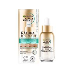 Delial Natural Bronzer Gocce Viso Autoabbronzanti con Acido Ialuronico e Acqua di Cocco, 30 ml