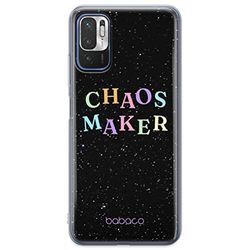 ERT GROUP etui na telefon Xiaomi REDMI NOTE 10 5G / POCO M3 PRO, case oryginalny i oficjalnie licencjonowany przez Babaco, wzór Chaos maker 002, optymalnie dopasowane, plecki z TPU