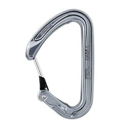 Petzl, Ange L, Lichte Karabijnschat Met Monofil Keylock Hendel, Donkergrijs, U, Unisex-Volwassene