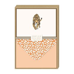 Portico Designs Leopard - Boxed Notecards