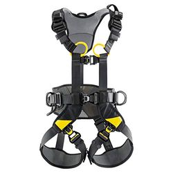 Petzl, Volt® Wind International Version, Anti -Corners En Positionering Op Het Werk Voor Interventie Op Windtorens, Zwart Geel, 1, Unisex-Volwassene