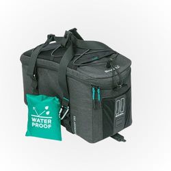 Basil Bolsa Discovery 365d M Mik 9l Imp.polies. Alforja, Sport, Negro (Negro), Talla Única