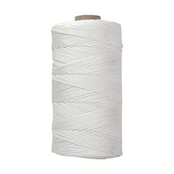 WHITE NYLON TWISTED ROPE - TORTIGLIA NYLON 210/12 1LB