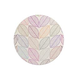 Questo Casa, Ronde digitaal bedrukte muismat, antislip onderkant, voor kantoor en thuis, diameter: 22 cm