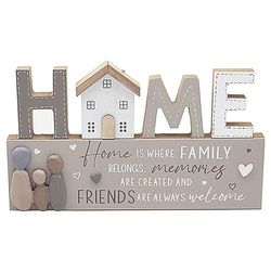 Lesser & Pavey Home Standing Plaque for Gift & Decor | Ideal Signs & Plaque Birthday Gifts for Women & Men | Designed By Love and Affection | Lovely Plaques for Home & Office