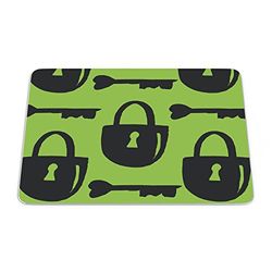 Questo Casa, Stampa Digitale Rettangolo Tappetino per Mouse, Base Antiscivolo, per Ufficio e Casa, Dimensioni: 22x18 Cm