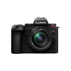 Panasonic LUMIX DC-G9M2ME Micro Four Thirds spegelfri kamera med Lumix G Vario 12-60 mm F3.5-5.6 lins, 25,2 MP, 4K 120p/100p och 5.7K 30p/25p, fashybrid AF, OLED LVF, Wi-Fi, Bluetooth, HDMI, svart