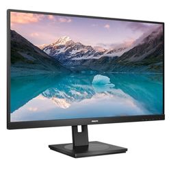 Philips Monitors 275S9JML QHD de 27 Pulgadas, VA, 4 ms, 75 Hz, Regulable en Altura, Altavoces, concentrador USB, sin parpadeos, Modo LowBlue (2560 x 1440, 300 CD/m², HDMI 1.4 /DP 1.2 /USB 3.2)