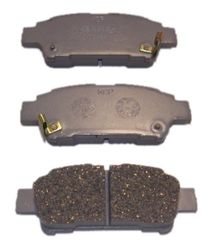 Ashika 51-02-258 Brake Pad Set, Disc Brake - (4 Pieces)