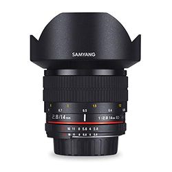 SAMYANG Obiettivo AE 14 mm f/2.8 ED IF UMC Aspherical - grandangolare per fotocamere digitali Nikon F colore: Nero
