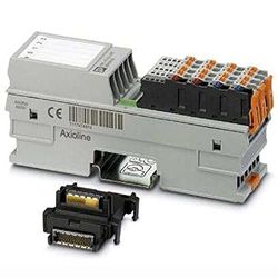 PHOENIX CONTACT AXL F AI4 U 1H Axioline E analog inmatningsmodul, 4, 0 V-5 V, -5 V-5 V, 0 V-10 V, -10 V-10 V, 2/3/4 ledare anslutningsteknik