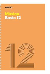 additio M14 Notebook – Music, Basic 12, Orange