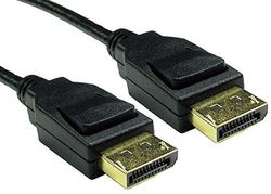Pro Signal PSG91719 - Cavo di blocco 8K DisplayPort 1.4 maschio a maschio, 1 m, colore: Nero
