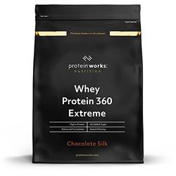 Protein Works - Protéine Whey 360 Extrême | Premium Whey Shake | Apport protéinés | Protéines haut de gamme | 17 Servings | Chocolat Onctueux | 600g